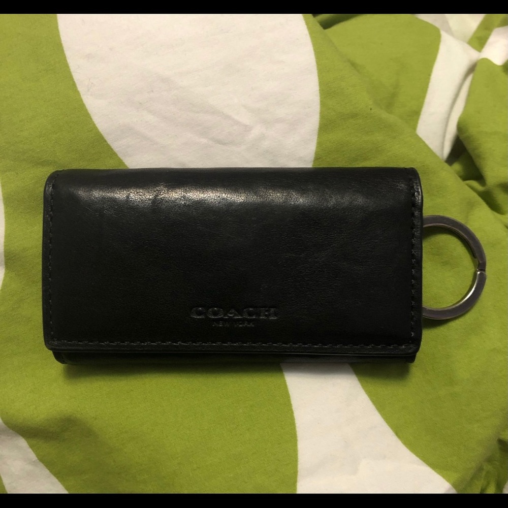 Coach key ring key holder